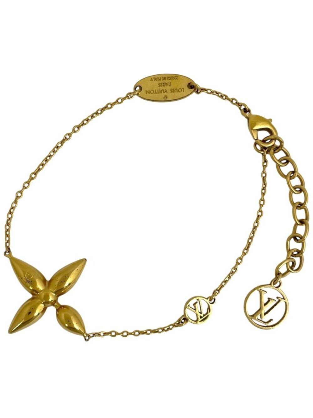 Louis Vuitton Bracelet Gold Plated
